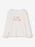 'Best Sister' Pyjamas in Ribbed Jersey Knit, for Girls ecru 