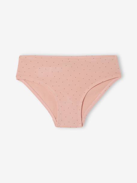 Pack of 7 Assorted Briefs for Girls fuchsia 