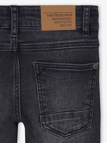 Morphological slim thin jeans for boys black denim+Dark Blue+Dark Grey+Denim Blue+denim grey+double stone 