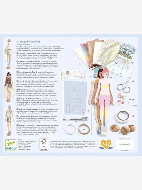 Fashion by Caroline DJECO blue 