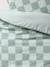 Duvet Cover Set + Pillowcase for Children, ROCK MUSIC sage green 