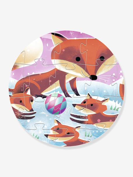 Ginger the little fox puzzle 24 pieces DJECO orange 