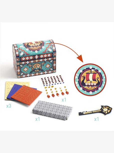 DIY Super Secret Treasure Box, DJECO blue 