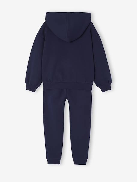 Sportswear set sweatshirt + trouser HARRY POTTER® in fleece navy blue 