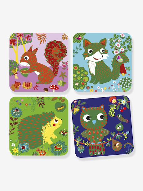 'Little Bugs' Scratch Cards, by DJECO Multi+red 