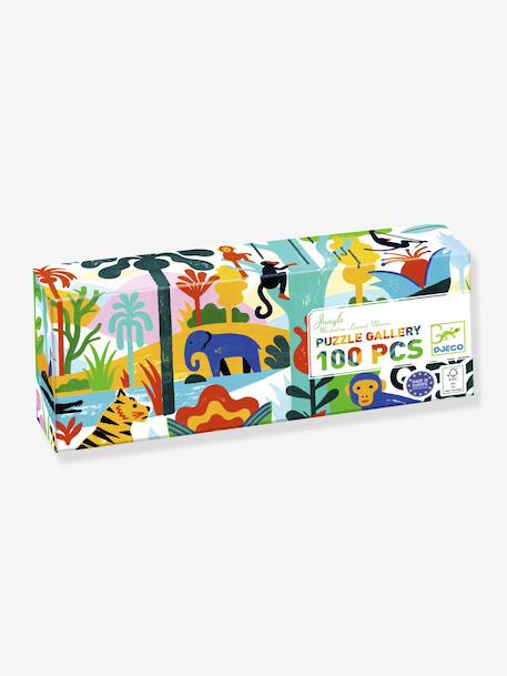 Puzzle Gallery 100pcs - Jungle, DJECO multicoloured 