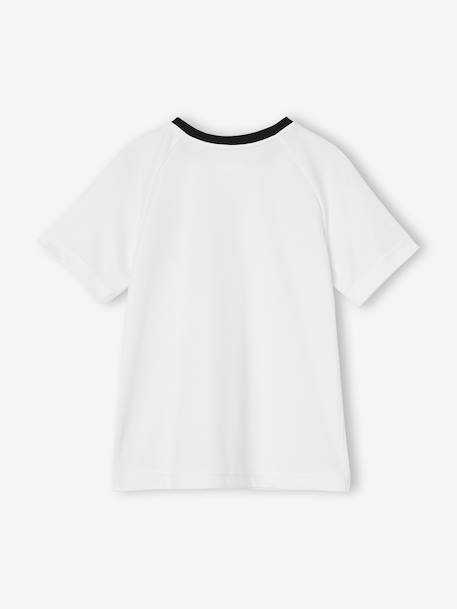 Short-Sleeved Football T-Shirt for Boys white 