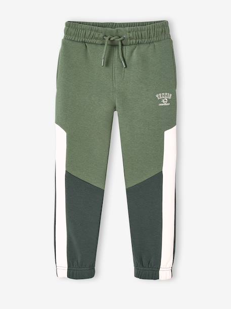 Colourblock Joggers for Boys fir green 
