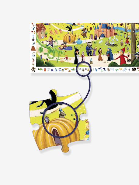 54-Piece Tales Observation Puzzle by DJECO Green 