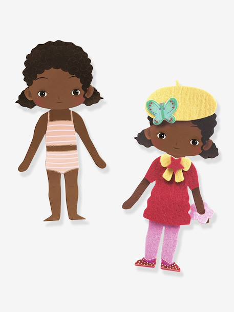 Felt Dress-Up Characters, DJECO violet 