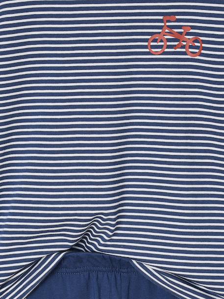 Pack of 3 Bike Pyjamas for Boys ocean blue 