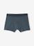 Pack of 7 Striped & Bear Print Boxers for Boys green 
