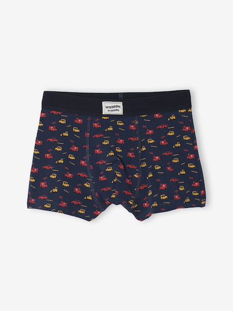 Pack of 5 Car Boxer Shorts for Boys double stone 