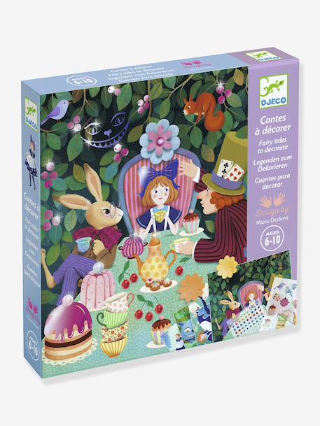 Tales to Decorate - Alice in Wonderland, DJECO violet 