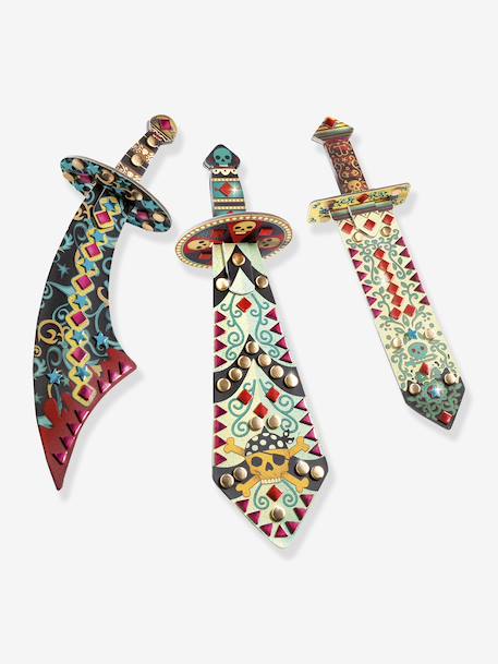 Creative kit Like a pirate - 3 swords DJECO multicoloured 