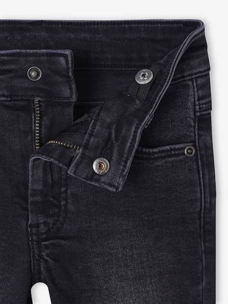 Morphological slim thin jeans for boys black denim+Dark Blue+Dark Grey+Denim Blue+denim grey+double stone 