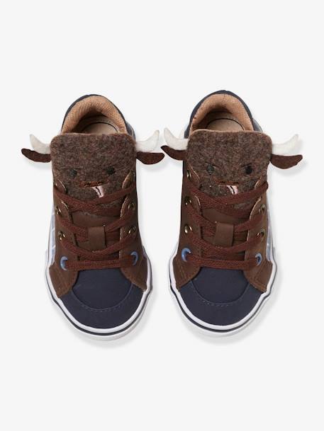 Trainers with Buffalo-Shaped Tongue for Boys Blue 