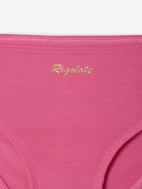 Pack of 7 Assorted Briefs for Girls fuchsia 