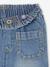Sweatshirt and wide-leg jeans set for babies vanilla 