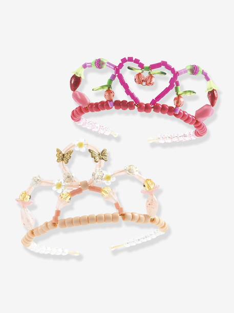 Set of 2 Tiaras, DJECO rose 