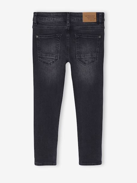Slim morphological jeans for boys size medium black denim+Dark Blue+Dark Grey+Denim Blue+denim grey+double stone 