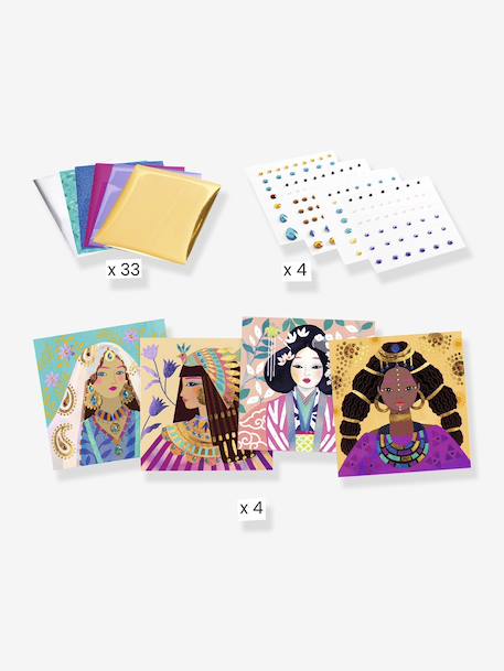 Precious sets - DJECO metal foil art. violet 