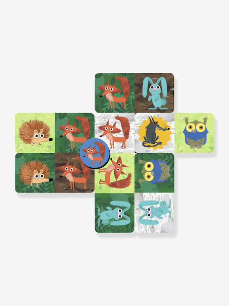 Wolf Panic Card Game, DJECO green 