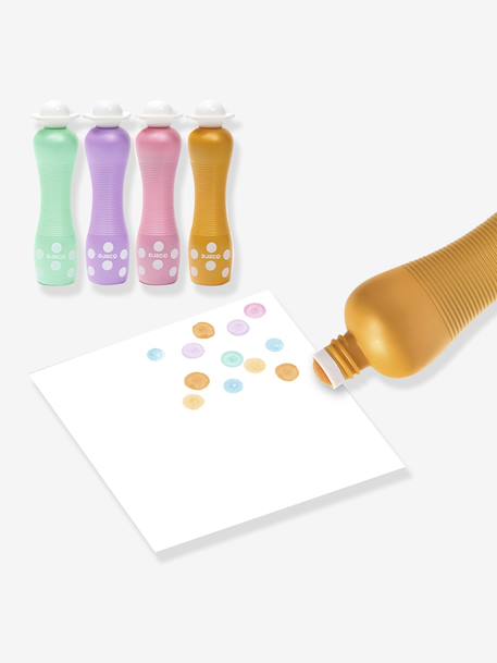 4 DJECO chunky dot markers rose 
