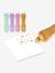 4 DJECO chunky dot markers rose 