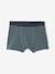 Pack of 7 Striped & Bear Print Boxers for Boys green 