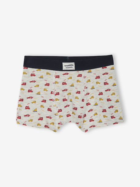 Pack of 5 Car Boxer Shorts for Boys double stone 