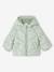 Lightweight Jacket with Printed Hood for Babies sage green 