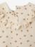 T-shirt with a blouse-style print for babies vanilla 