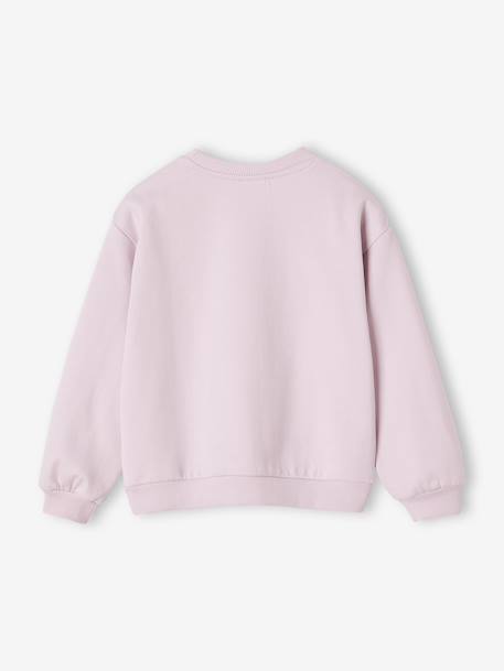 Reine des Neiges Elsa glitter sweatshirt soft lilac 