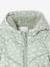 Lightweight Jacket with Printed Hood for Babies sage green 