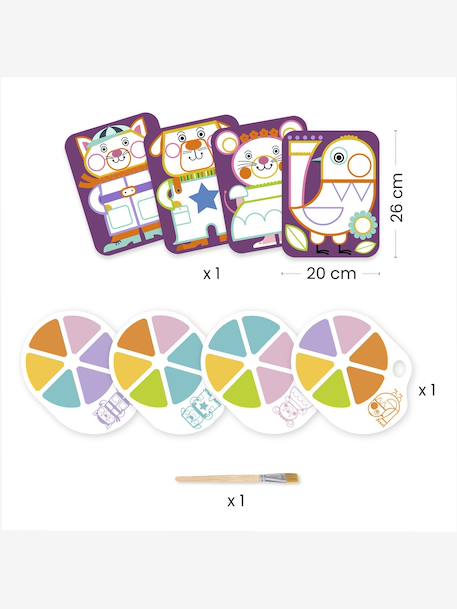 DJECO palette painting violet 