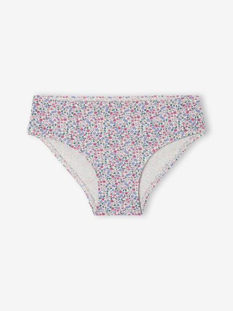 Pack of 7 Assorted Briefs for Girls fuchsia 