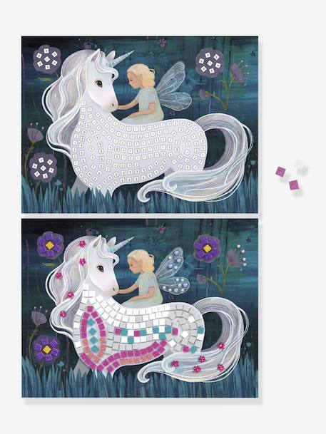 DJECO Mosaic Kit - Enchanted World violet 