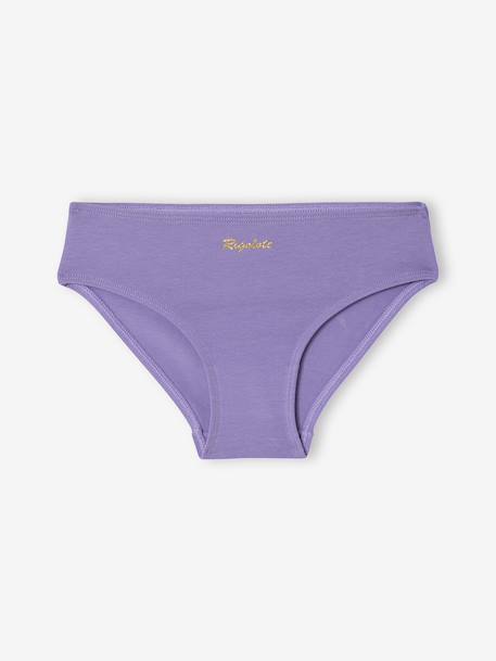 Pack of 7 Assorted Briefs for Girls fuchsia 
