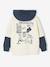 Hooded 2-in-1-Effect Sweatshirt with Print, for Boys ecru 