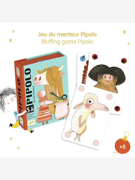 Pipolo DJECO card game blue 