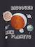 Sequinned 'Planets' Sweatshirt for Boys anthracite 