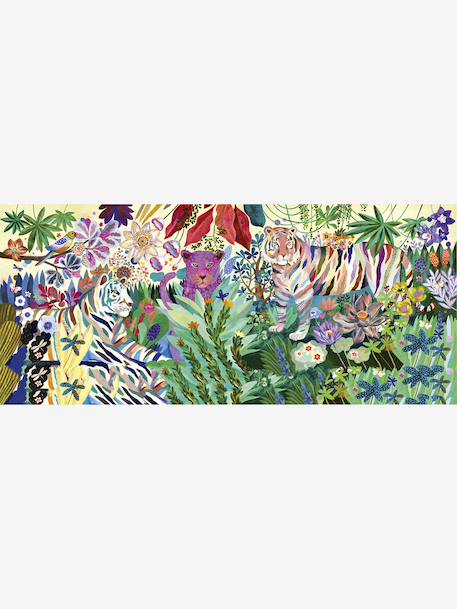 Puzzle gallery 1000pcs - rainbow tiger DJECO multicoloured 
