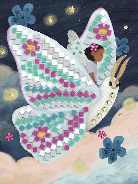 DJECO Mosaic Kit - Enchanted World violet 