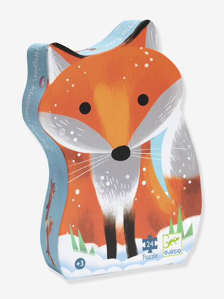 Ginger the little fox puzzle 24 pieces DJECO orange 