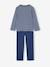 Pack of 3 Bike Pyjamas for Boys ocean blue 