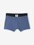 Pack of 5 Plain Boxers for Boys blue 