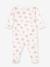 Baby pyjamas in PETIT BATEAU heart print fleece light blue 