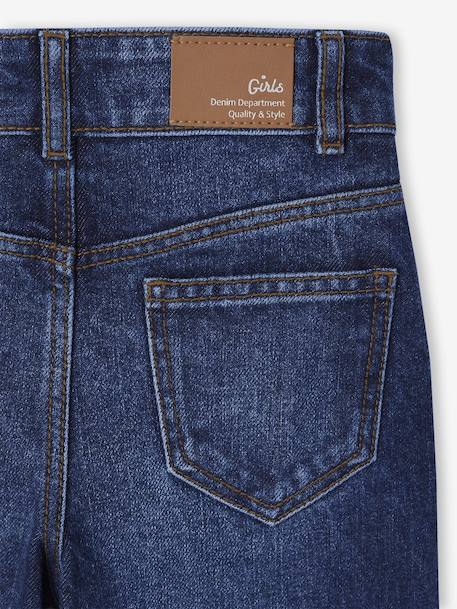NARROW Hip, MorphologiK Wide-Leg Jeans for Girls deep blue+denim grey+light blue+medium blue 