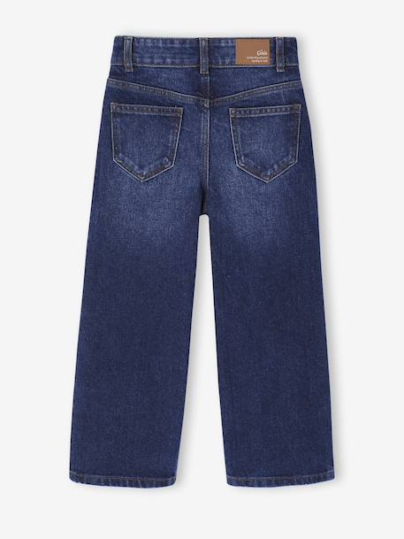 NARROW Hip, MorphologiK Wide-Leg Jeans for Girls deep blue+denim grey+light blue+medium blue 